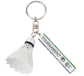Yonex ACG1016A 011 Key Chain (Shuttle Type), White, White (011)